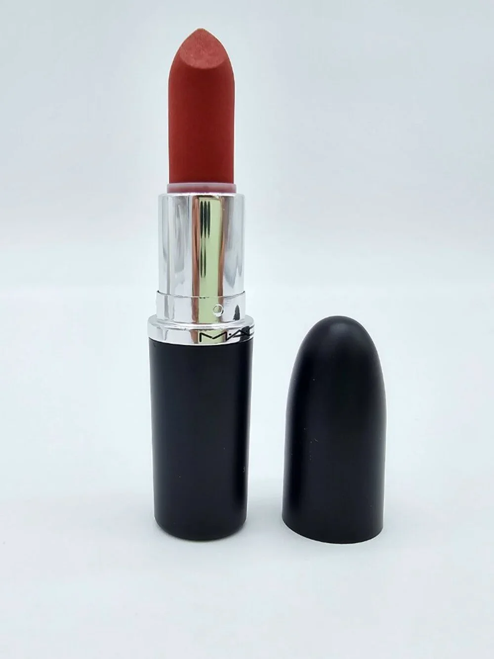 MAC 602 Chili Macximal Matte Lipstick, Warm Brick Red, New without box - Picture 13 of 15
